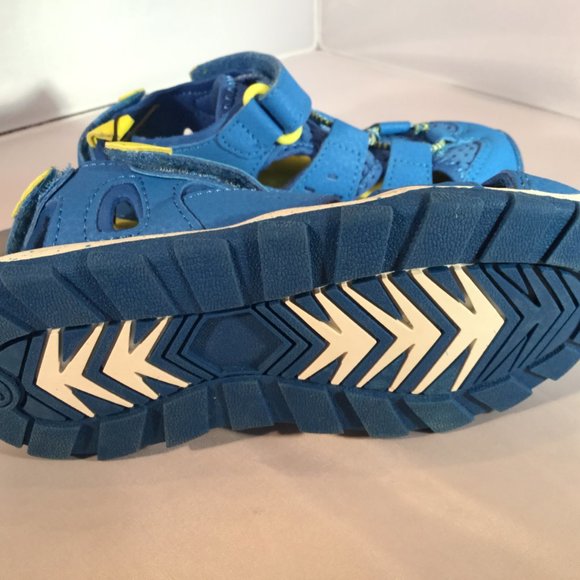 NWT T Boys Howell French Blue Sandals Cat & Jack - Picture 3 of 3